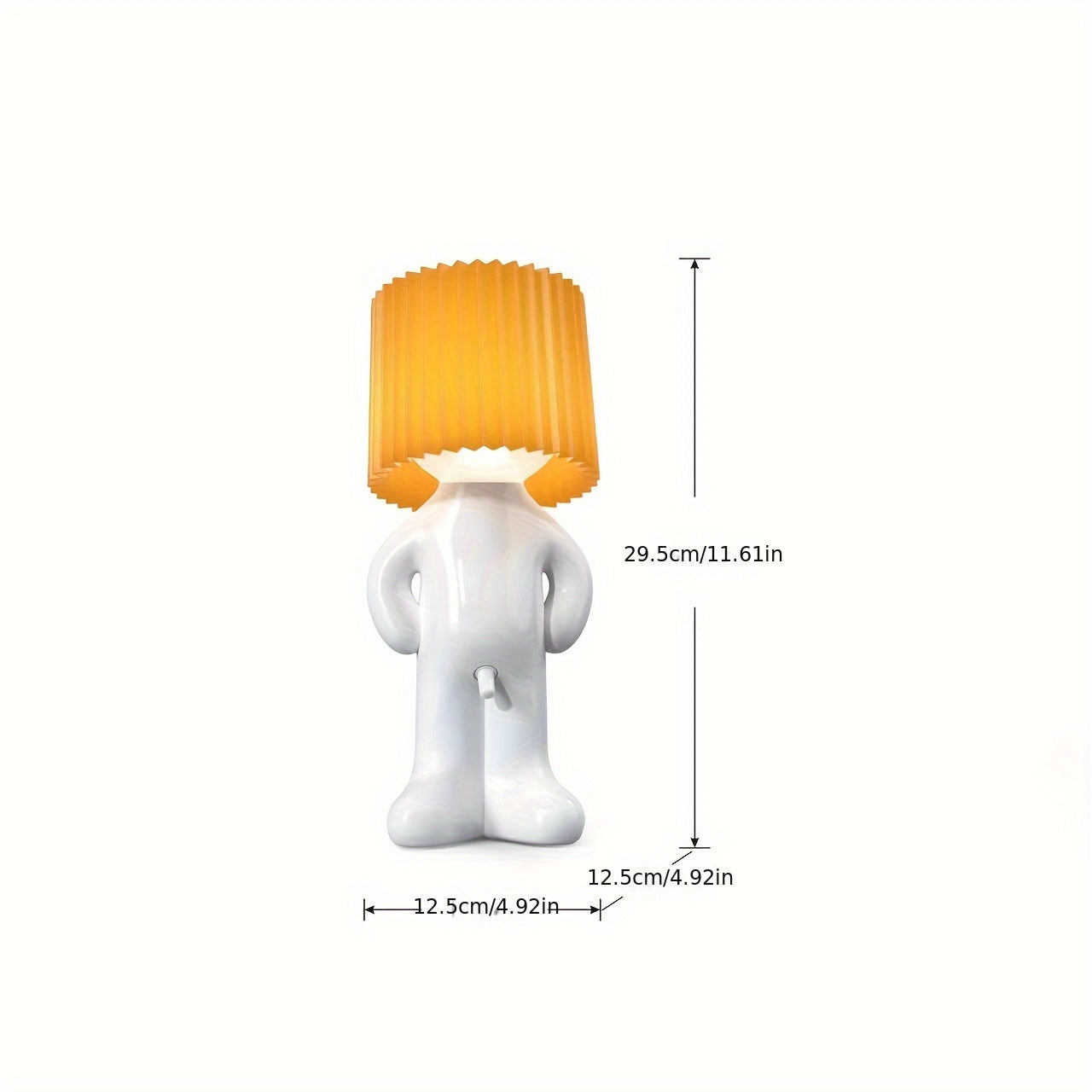 Modern Geometric USB Table Lamp with Color-Changing Light