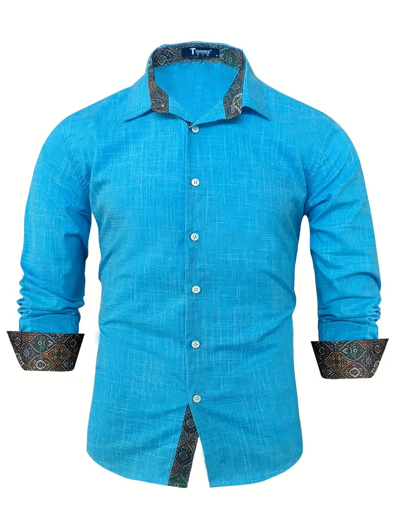 Teodoro | Long Sleeve Button-Up Shirt