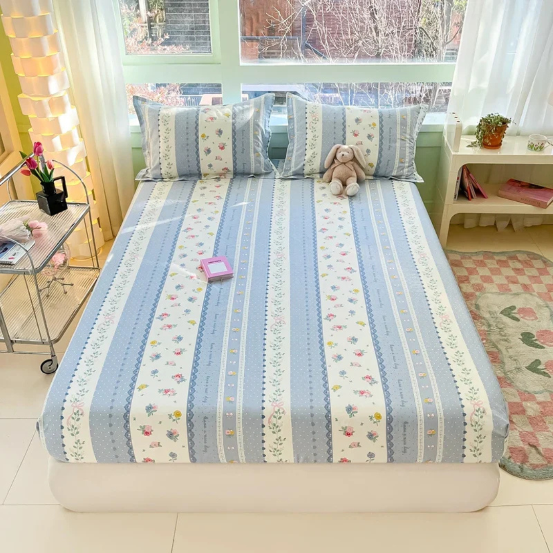 Luxury Cotton Duvet Cover Set with Pillowcases