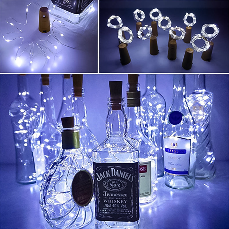 LED Bottle Light Cork Night Light for DIY Decor and Gifts
