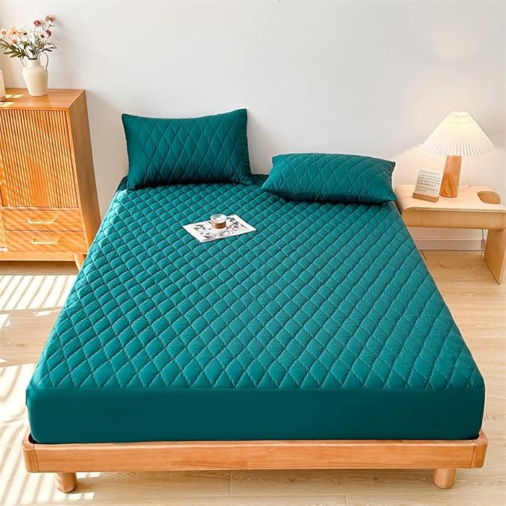 Waterproof Luxury Fitted Sheet Set with Deep Pockets