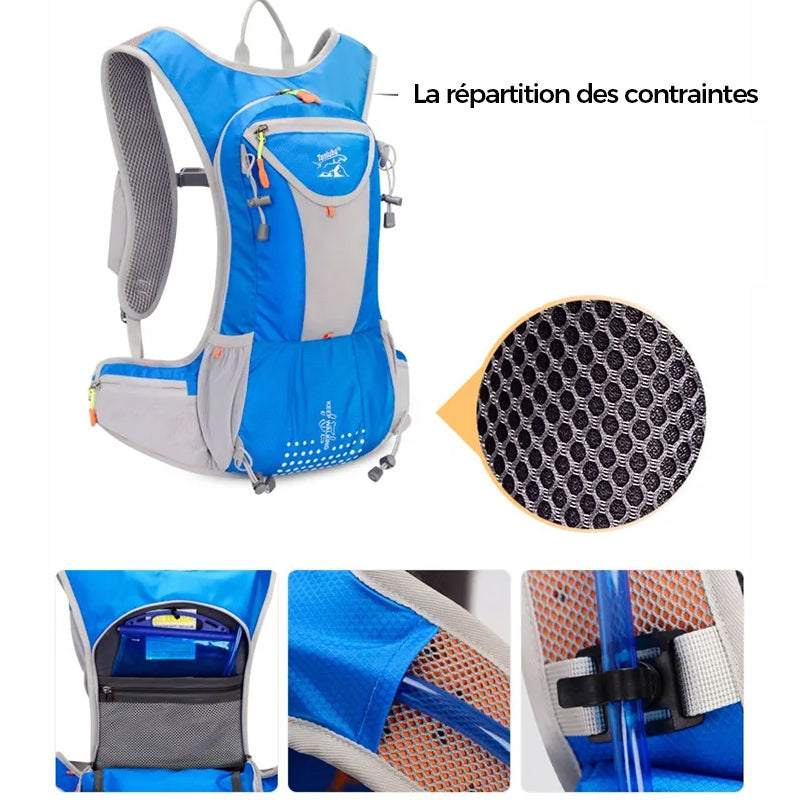 Hydration Bicycle Backpack with Multiple Storage Compartments
