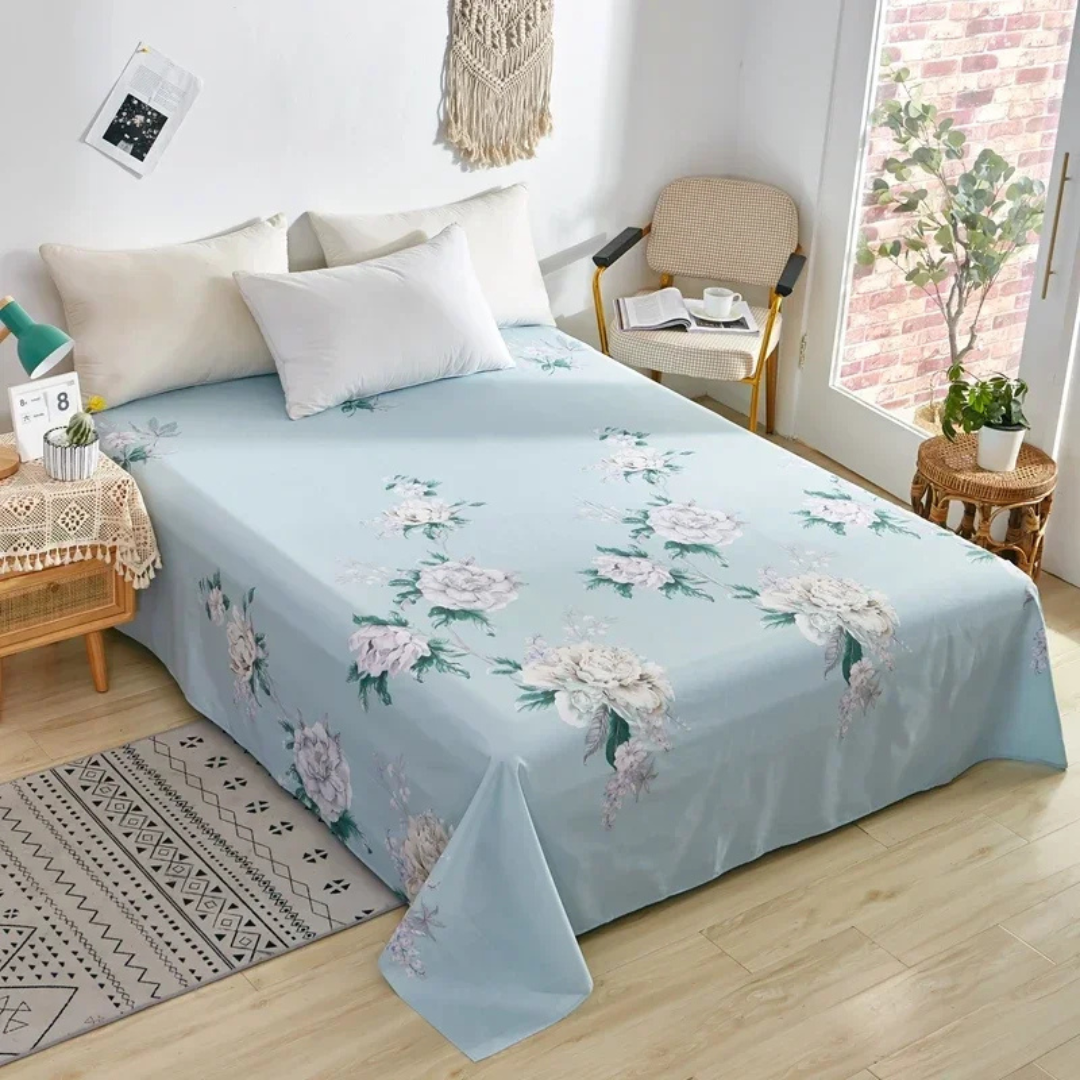 Luxury Cotton Bed Duvet Cover Set with Pillowcases