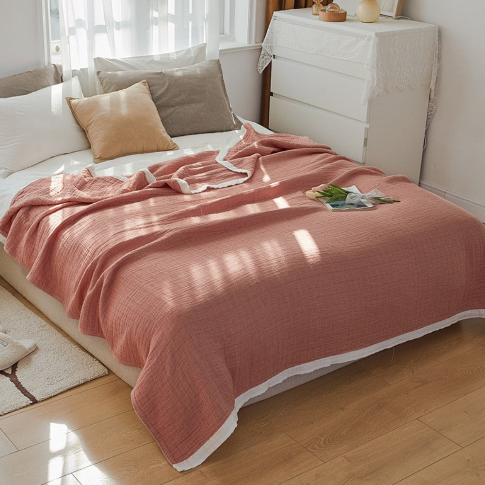 Deluxe Multi-Layer Muslin Cotton Blanket