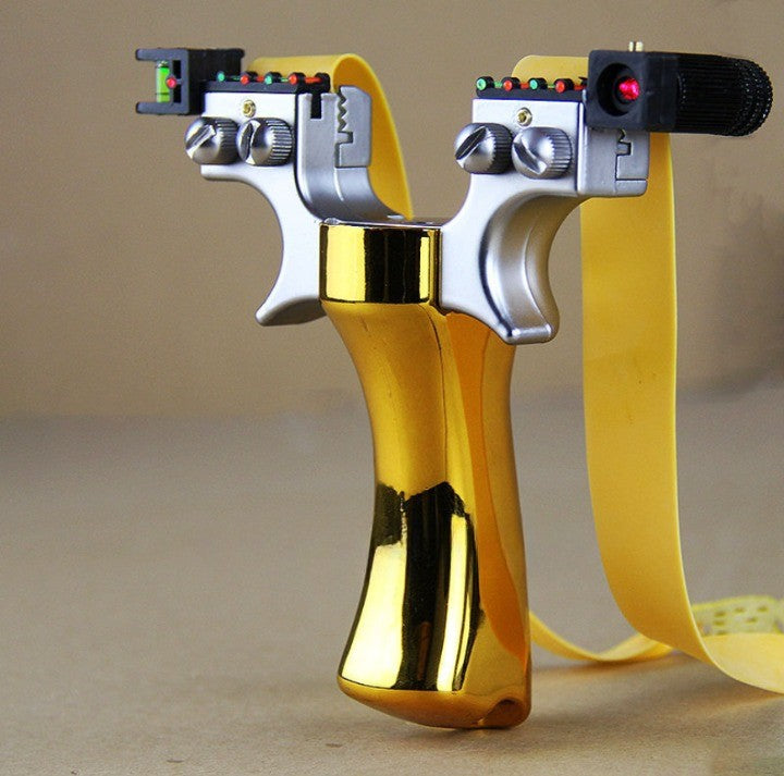 Laser Targeting High-Precision Slingshot