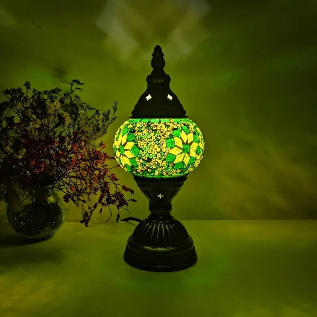 Colorful Handcrafted Mosaic Table Lamp