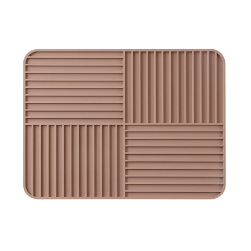 Foldable Silicone Drying Mat with Anti-Slip Design