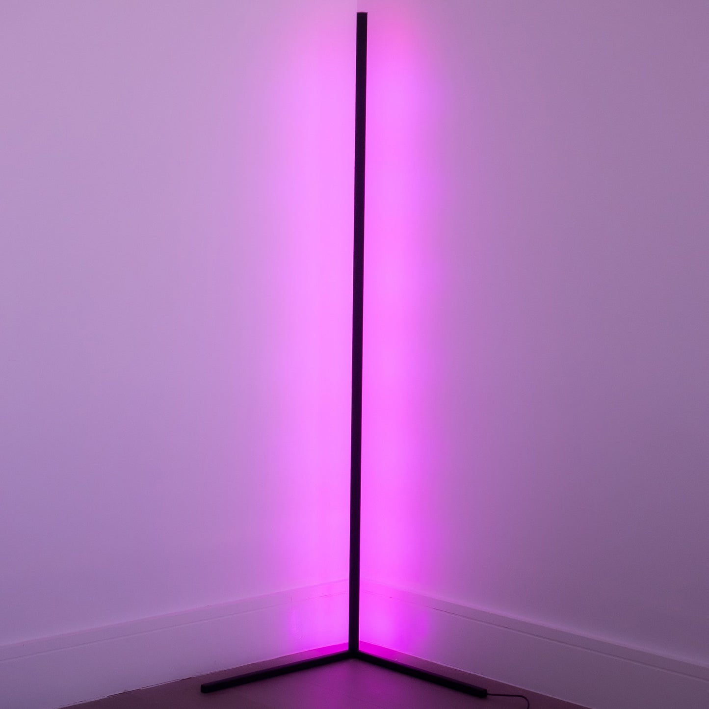 Modern Corner LED Floor Lamp with Energy-Efficient Soft Lighting