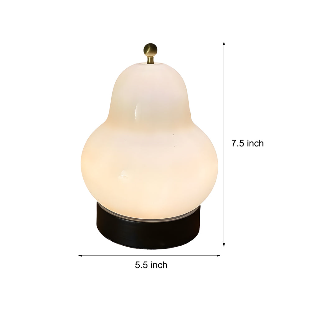 USB Dimmable LED Pear-Shaped Table Lamp