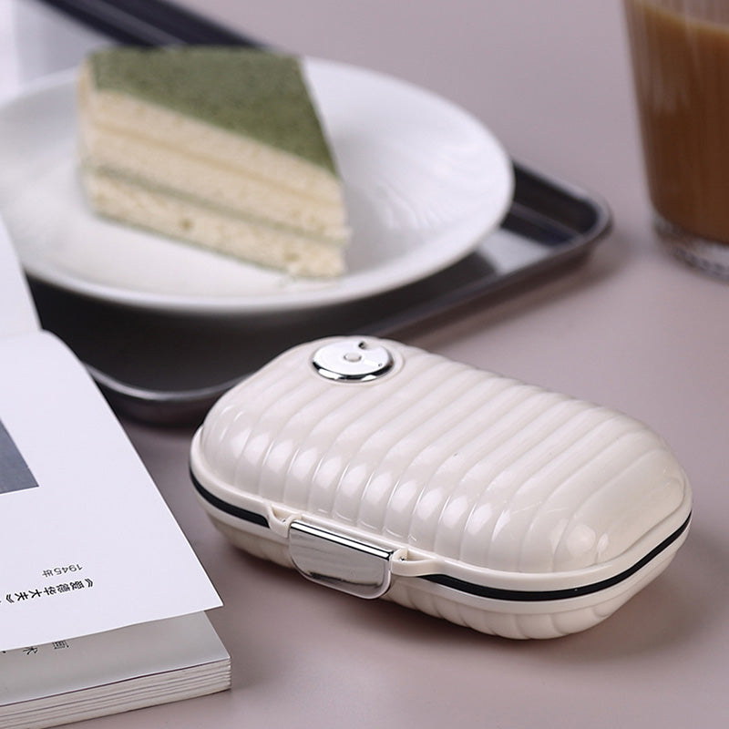 Portable Water-Resistant Pill Organizer with 7 Sections
