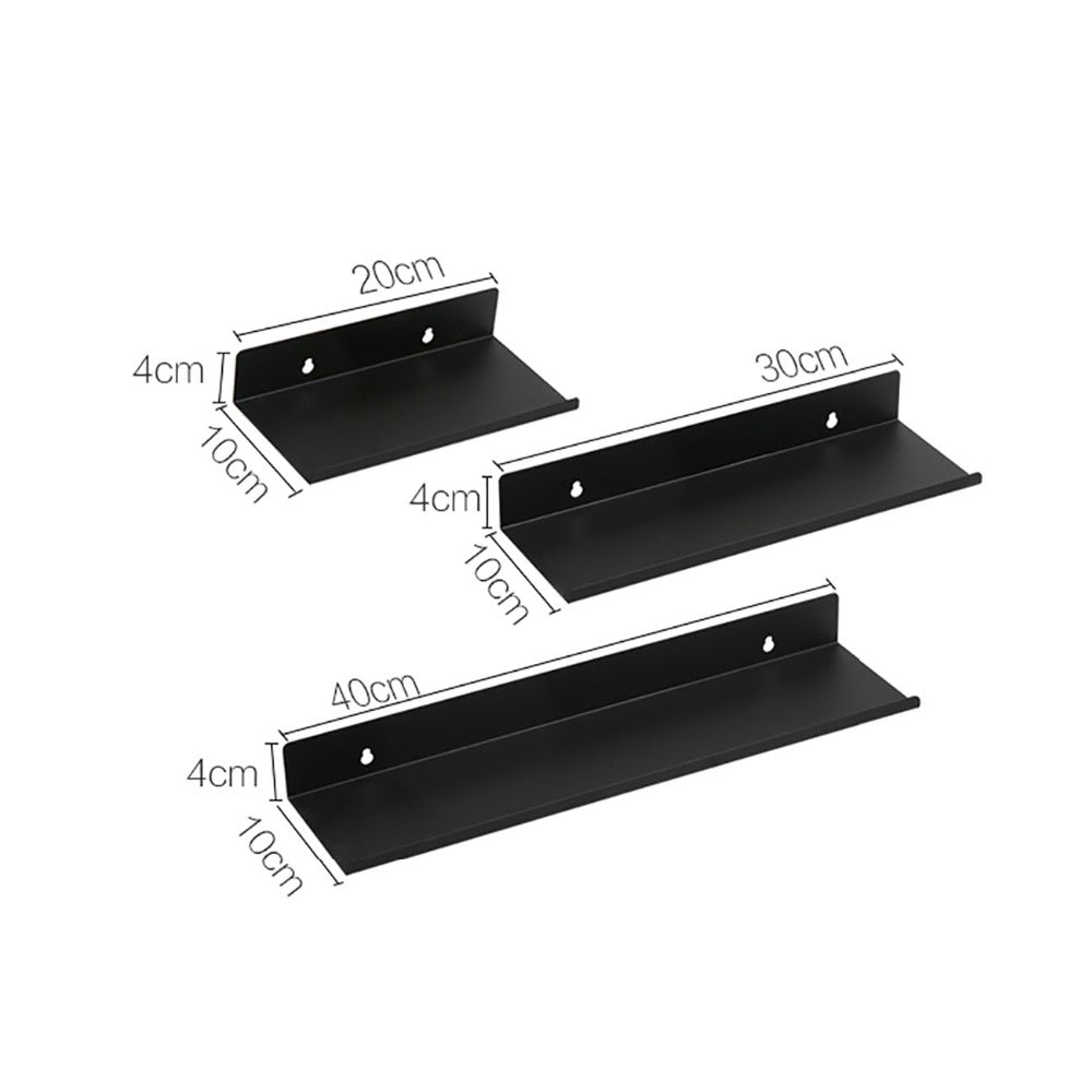 Metal Shelf Organizer in White or Black