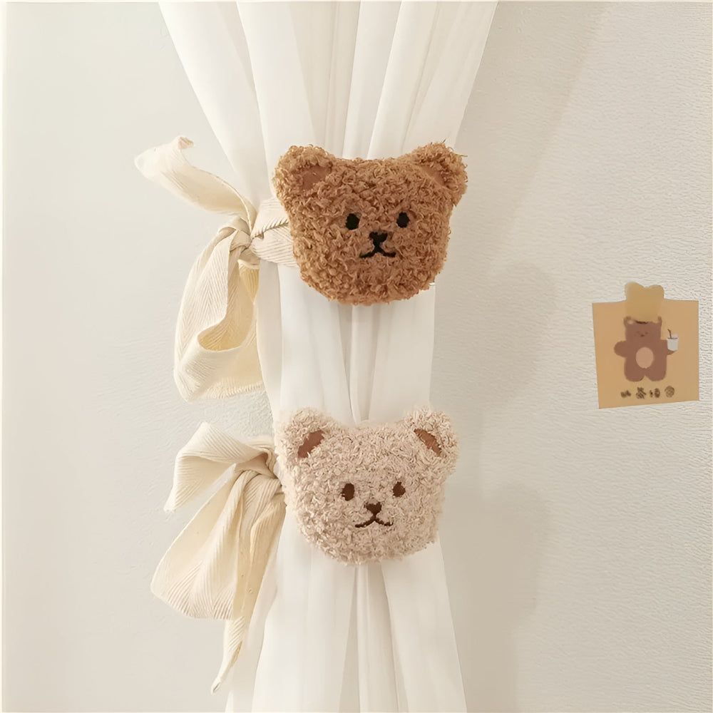 Teddy Bear Plush Curtain Strap