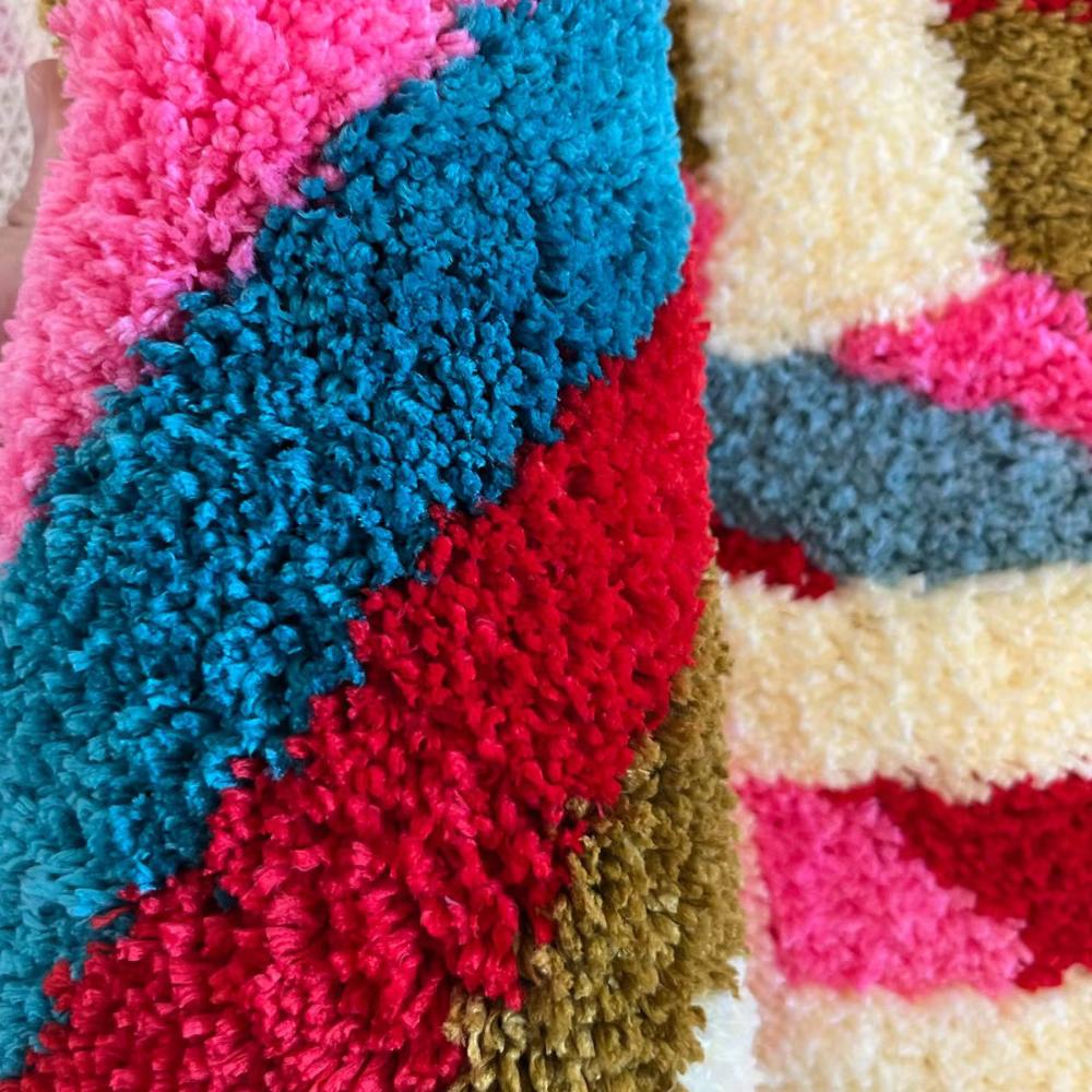 Ultra-Soft Rainbow "GET NAKED" Bath Mat with Non-Slip Backing