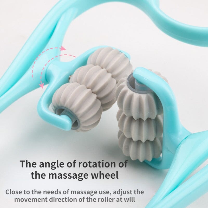 Adjustable Cervical Massager with Ergonomic Handle