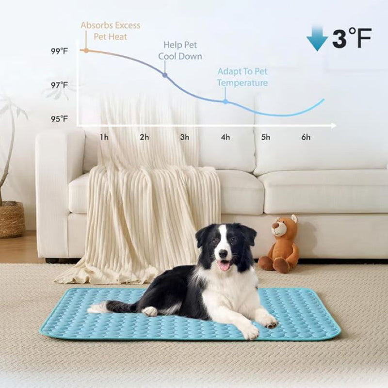 Cooling Mat for Dogs - Gel-Free Summer Pet Pad