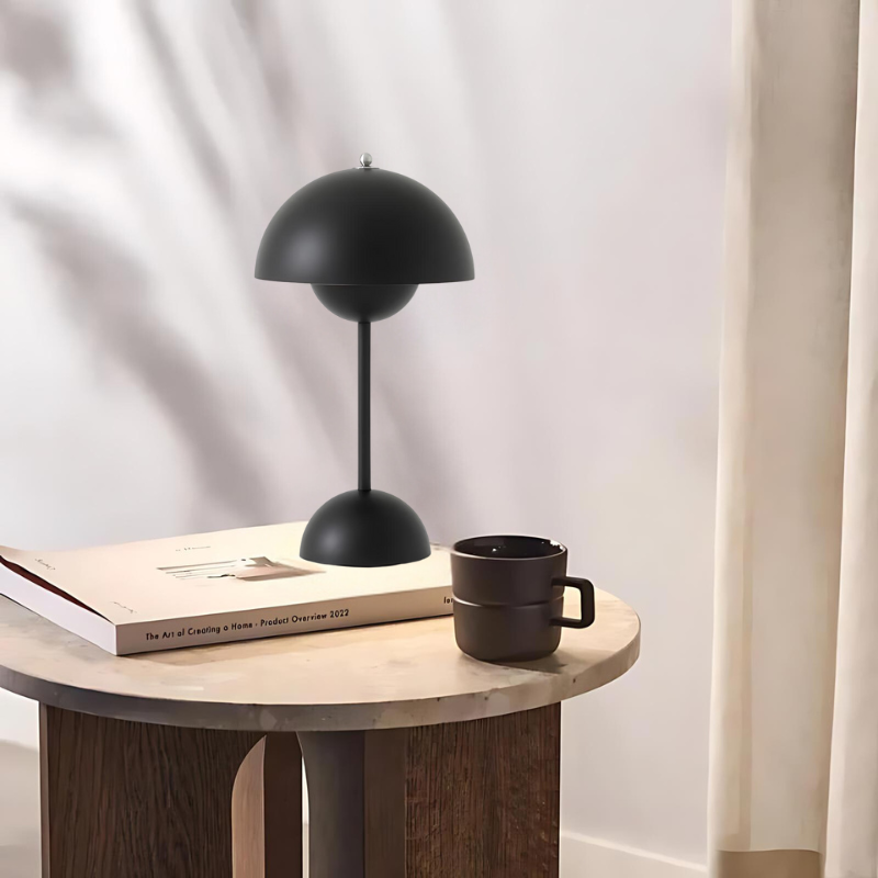 Touch-Control Mushroom Table Lamp - Wireless Modern LED Light
