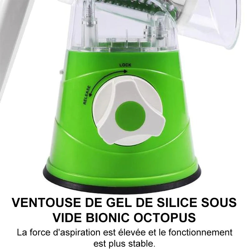 3-in-1 Rotary Cheese Grater and Vegetable Cutter
