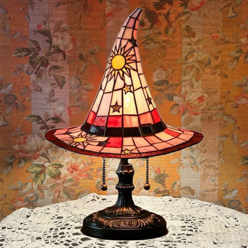 Witch Hat LED Night Light with Warm Glow