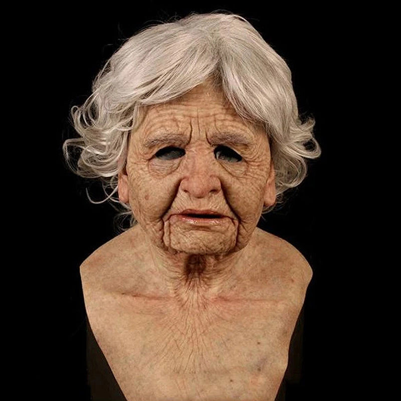 Realistic Full Face Latex Mask for Halloween and Cosplay