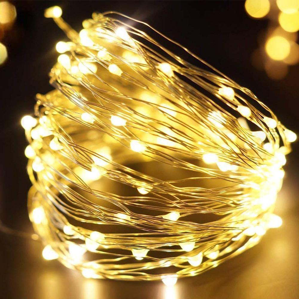 LED Wine Bottle Lights with Copper Wire Night Light - 5 or 10 Pack
