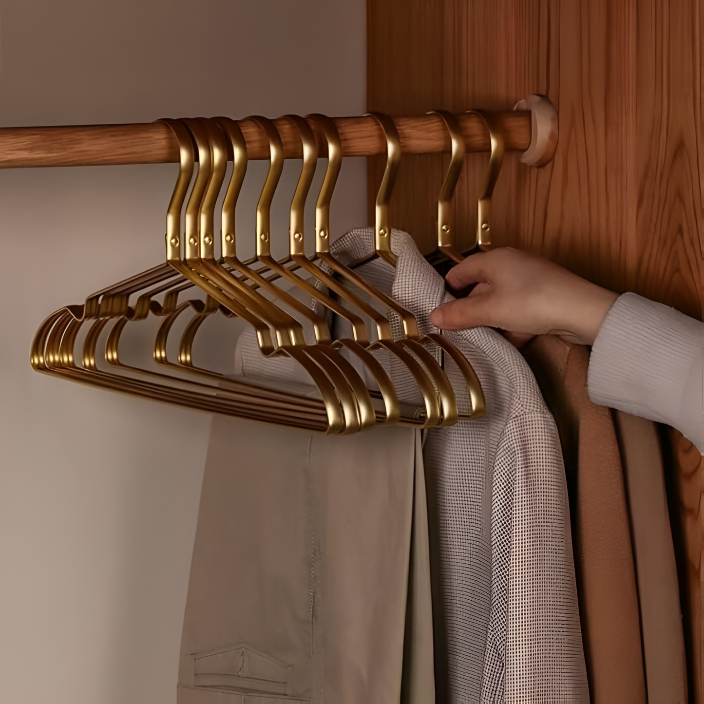 Aluminum Alloy Nonslip Clothes Hangers
