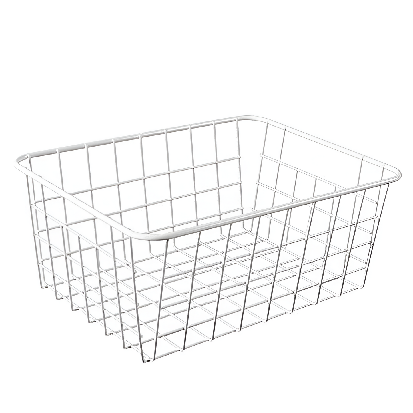 Modern Geometric Wire Storage Basket