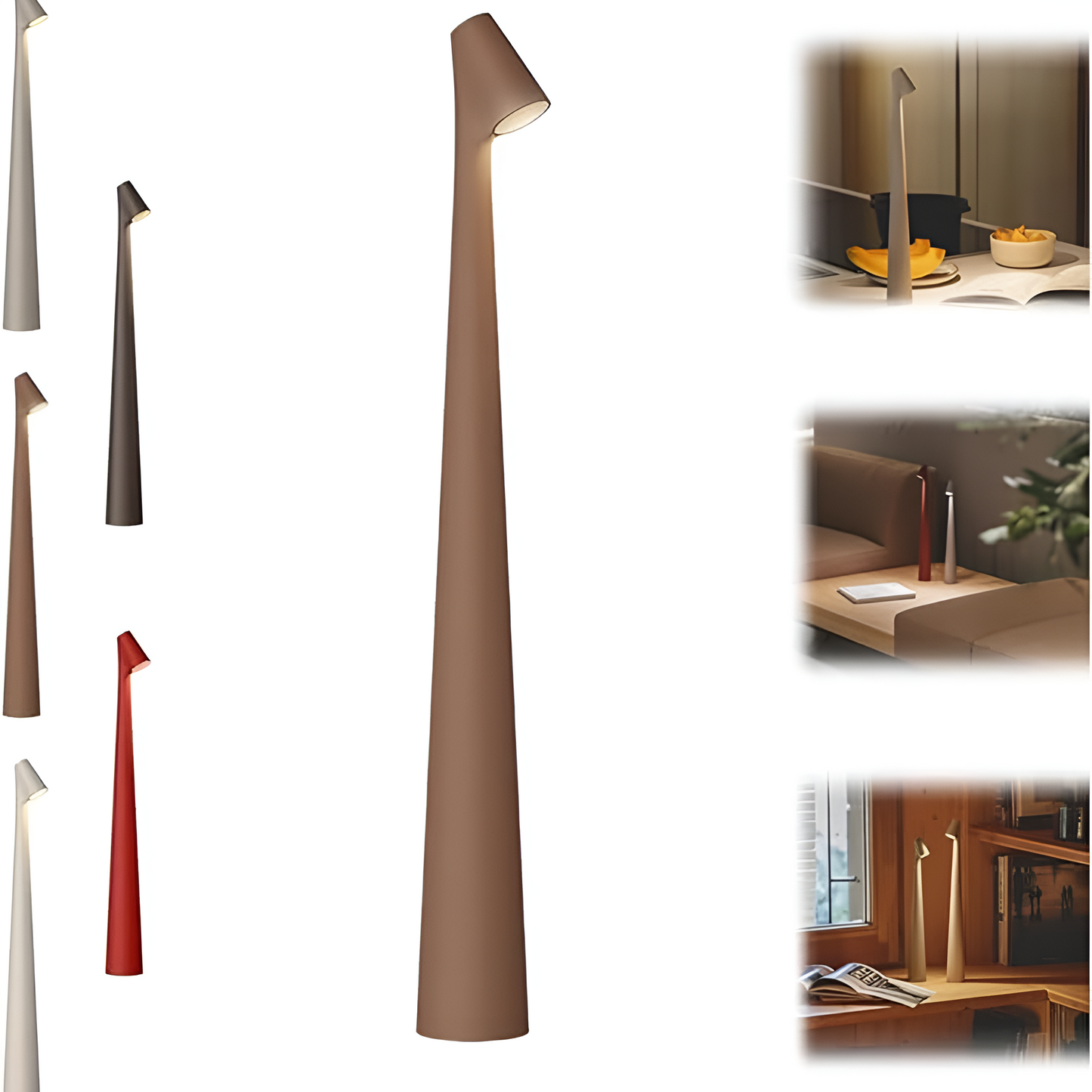 Dimmable Cordless Nordic LED Table Lamp