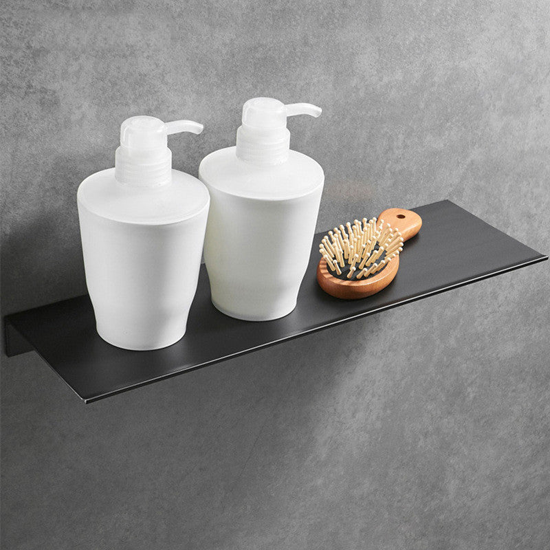 Modern Anodized Aluminum Bathroom Shelf