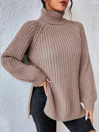Elisette - Cozy Turtleneck Pullover