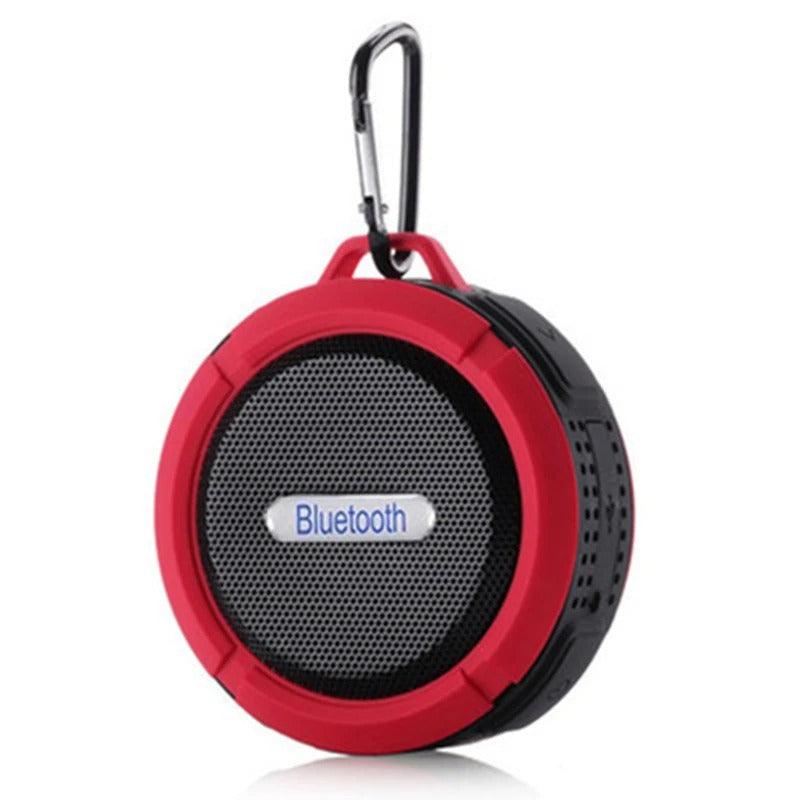 Portable Waterproof Bluetooth Speaker with Suction Cup for Travel and Shower