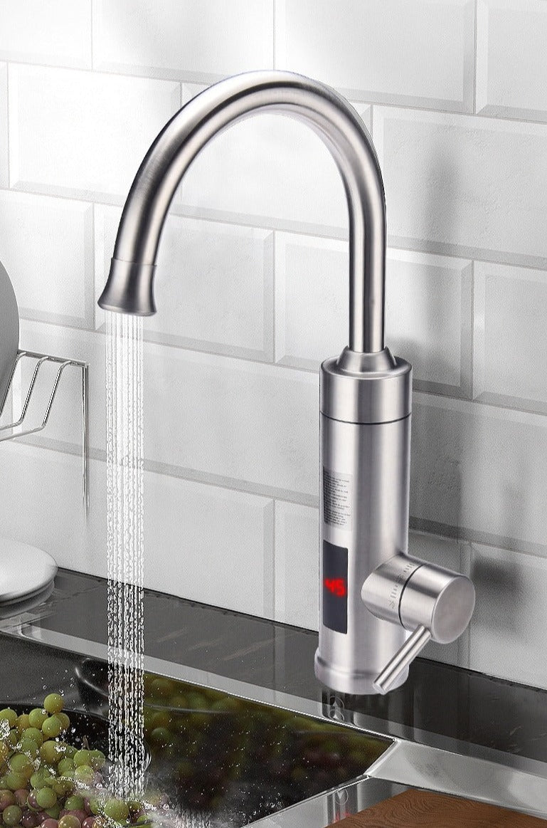 Electric Touchless Kitchen Faucet with Motion Sensor and Water Filter
