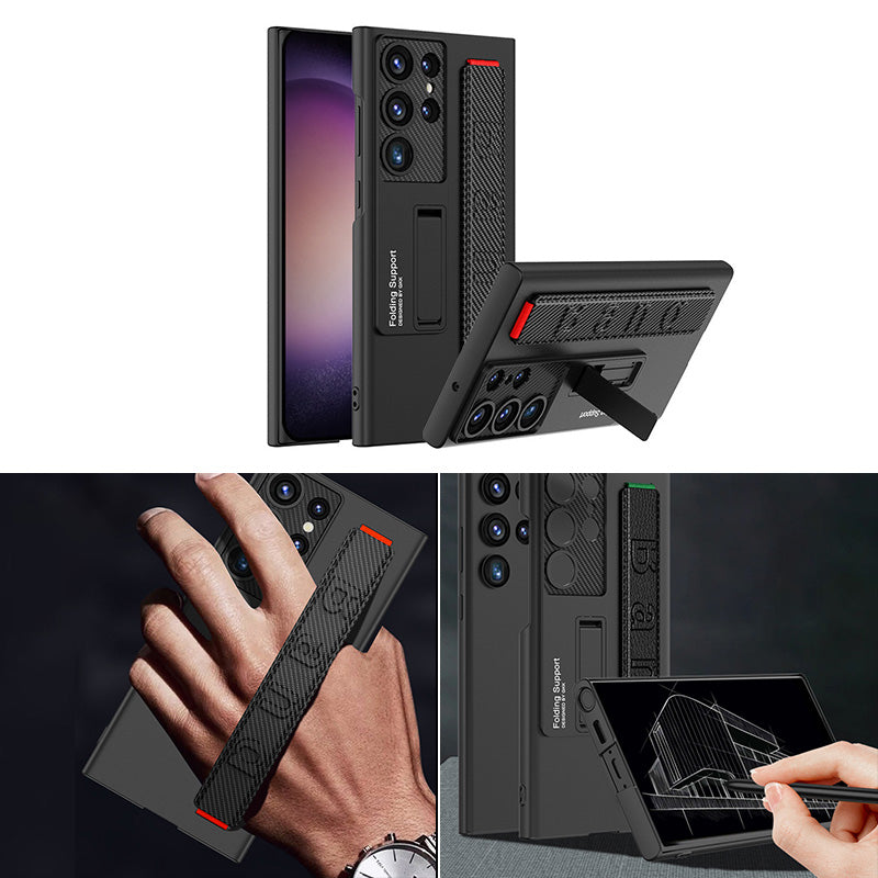 Magnetic Wrist Phone Case with Lanyard for Samsung