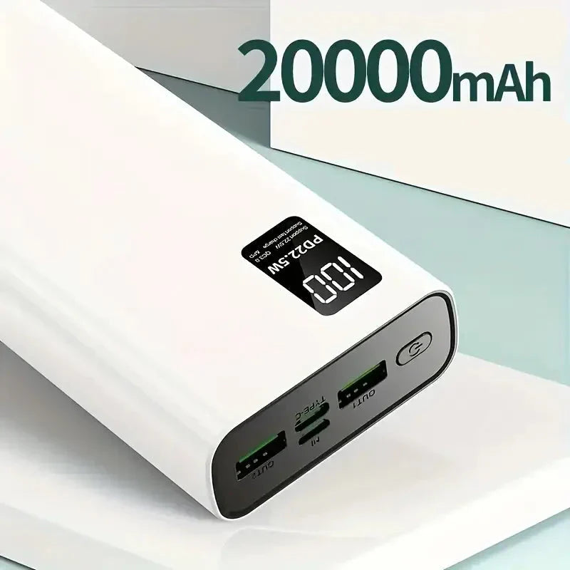 High-Capacity Fast Charging Power Bank with Digital Display