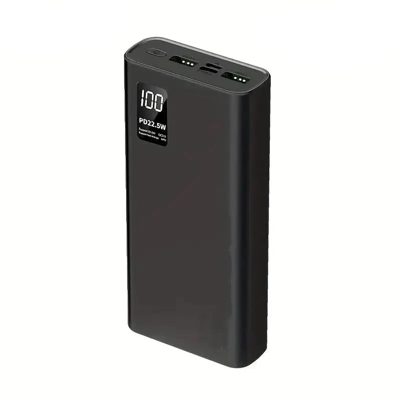 High-Capacity Fast Charging Power Bank with Digital Display