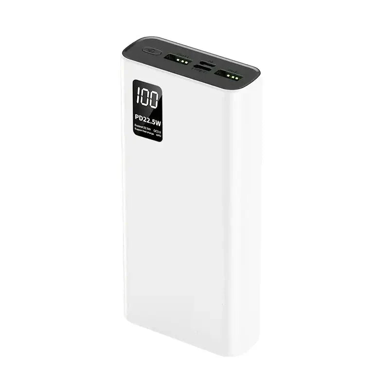 High-Capacity Fast Charging Power Bank with Digital Display