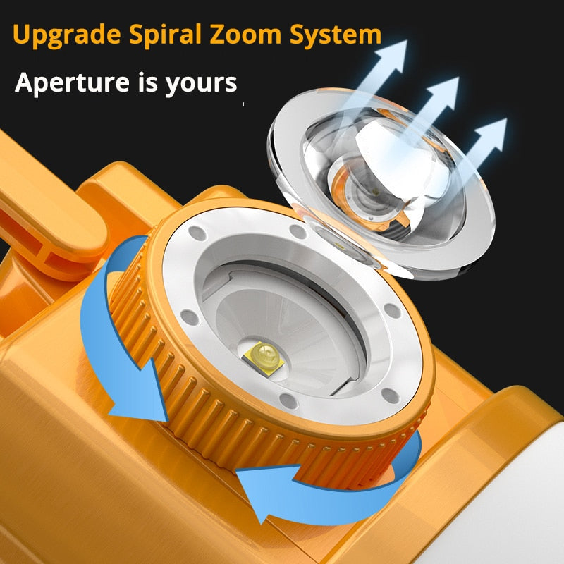 Solar LED Rechargeable Camping Lantern with USB Charging
