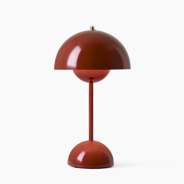 Designer LED Table Lamp with Aurora Effect and Rechargeable Battery