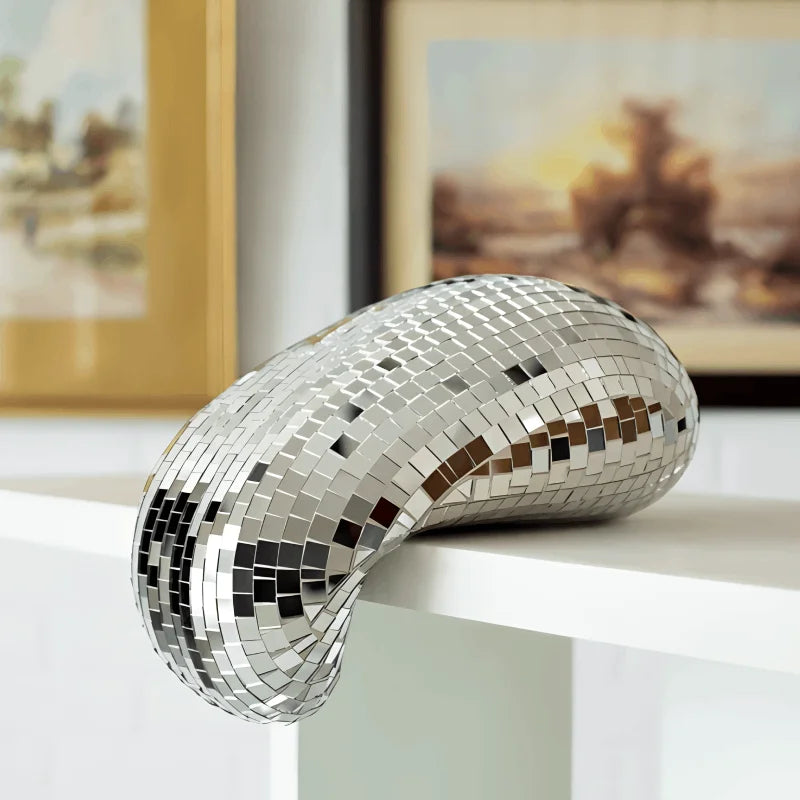 LED Melting Disco Ball Light - USB-Powered Artistic Illumination