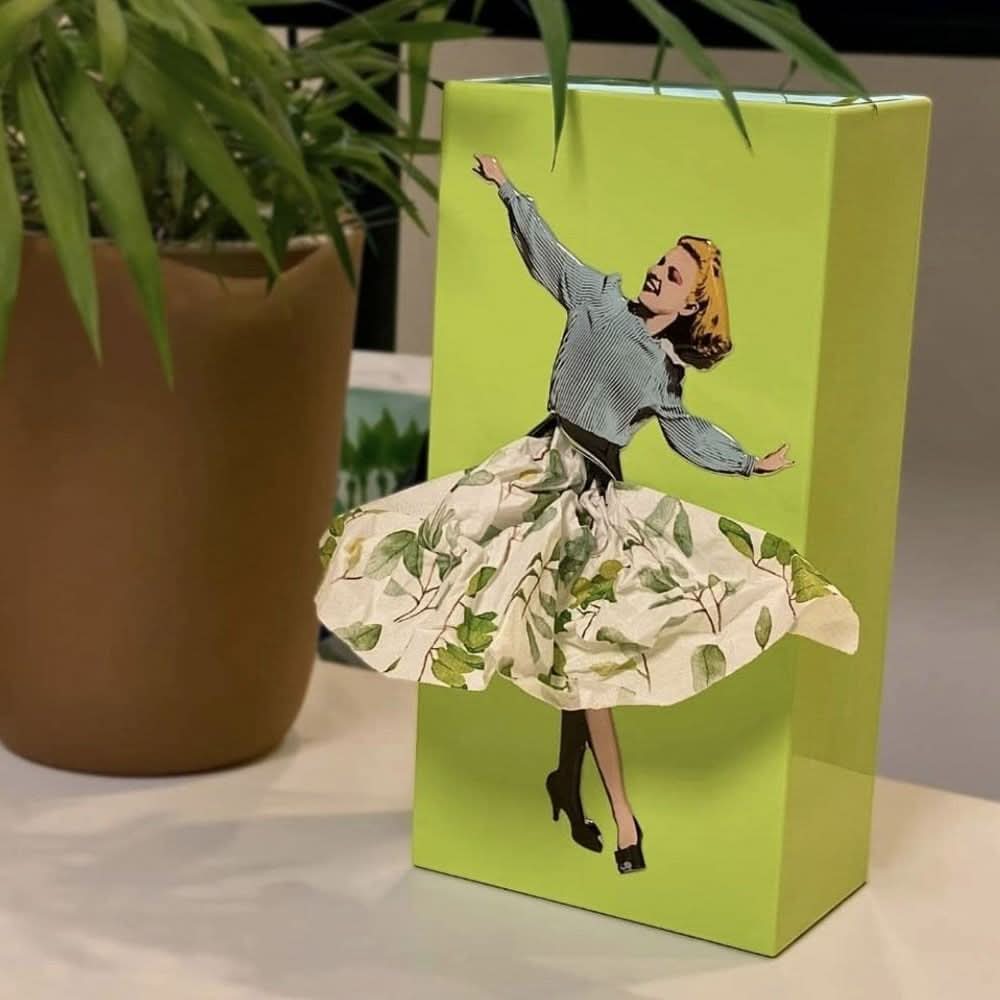 Playful Rock Decorative Tissue Box