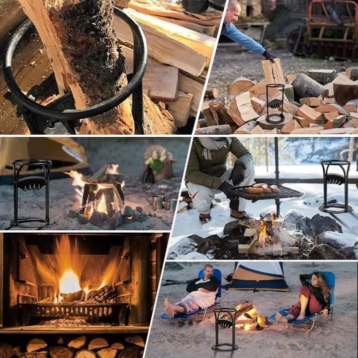 Effortless Wood Splitter for Firewood - Safe, Portable, Durable