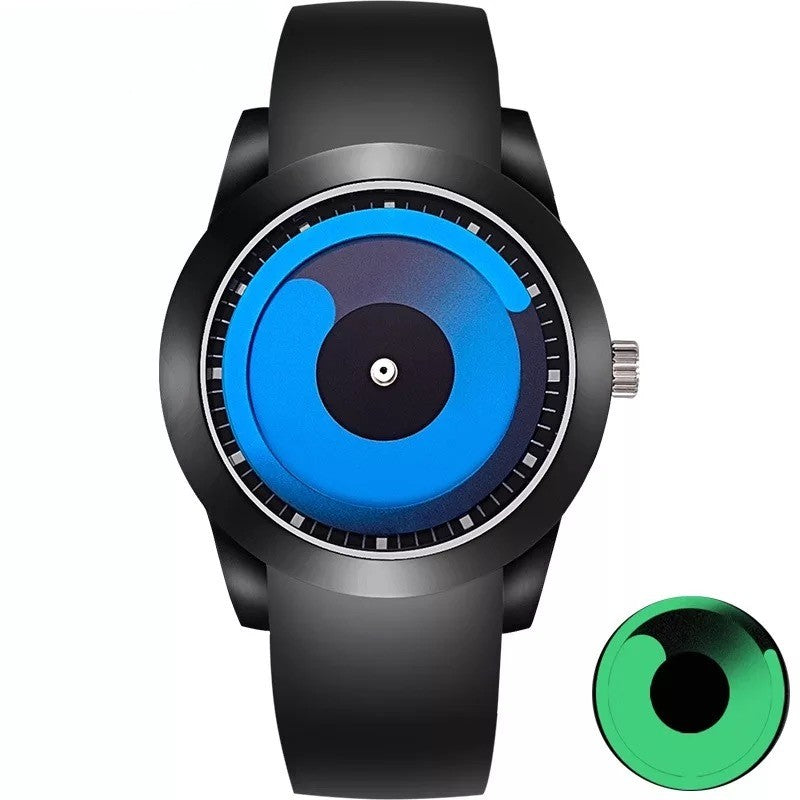 Waterproof Night Light Concept Watch with Adjustable Strap