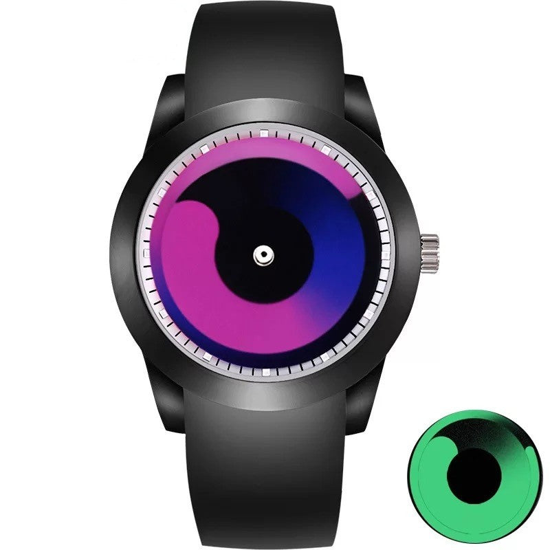 Waterproof Night Light Concept Watch with Adjustable Strap