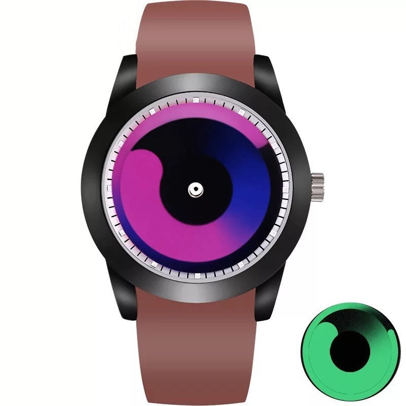 Waterproof Night Light Concept Watch with Adjustable Strap