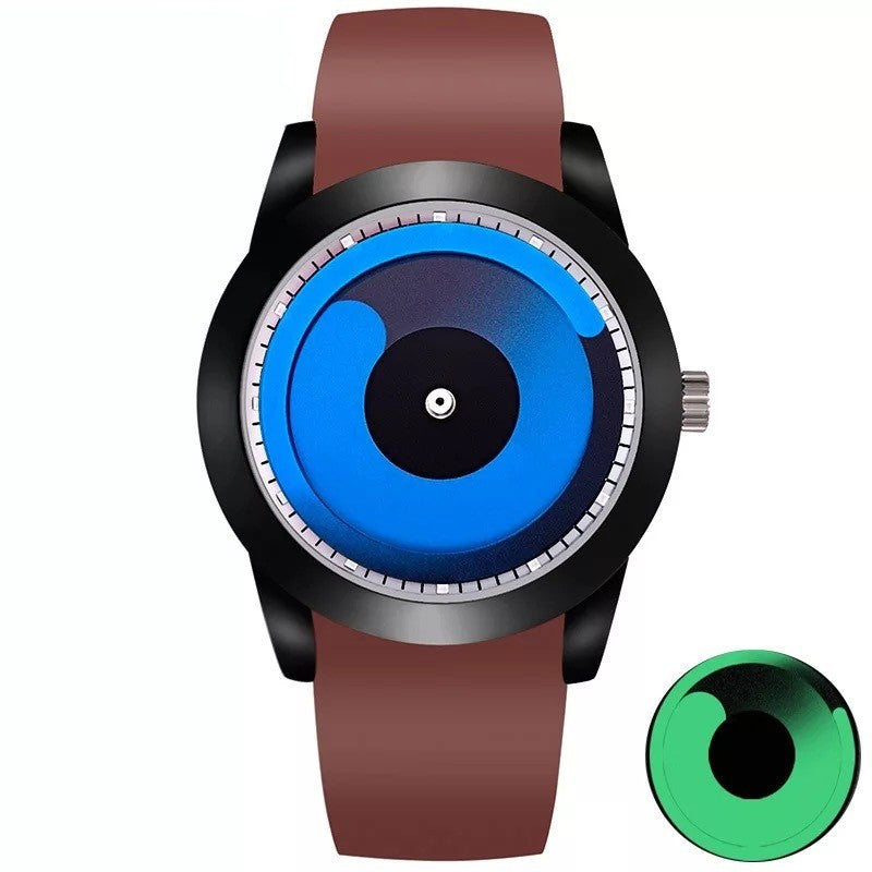 Waterproof Night Light Concept Watch with Adjustable Strap