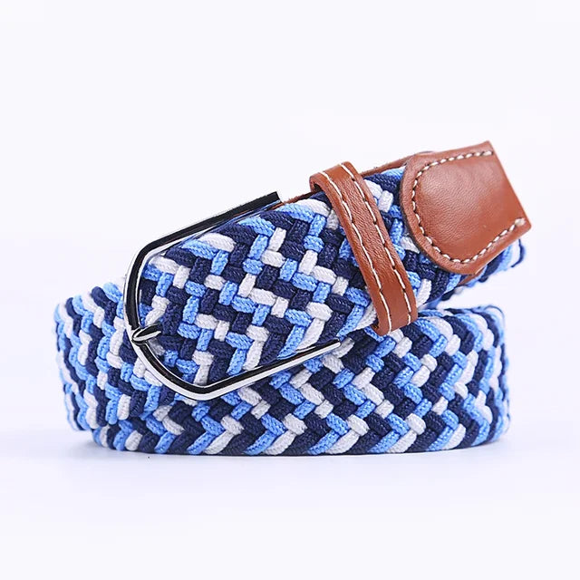 Casual Adjustable Stretch Belt in Elastic Fabric