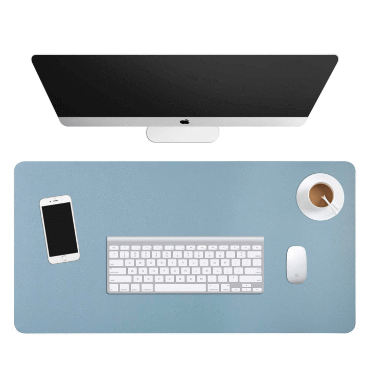 Vegan Leather Reversible Desk Pad