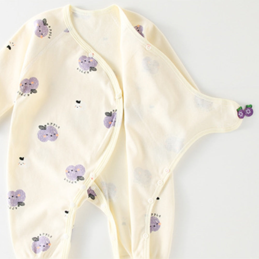Cotton Animal Pattern Bodysuit for Boys and Girls