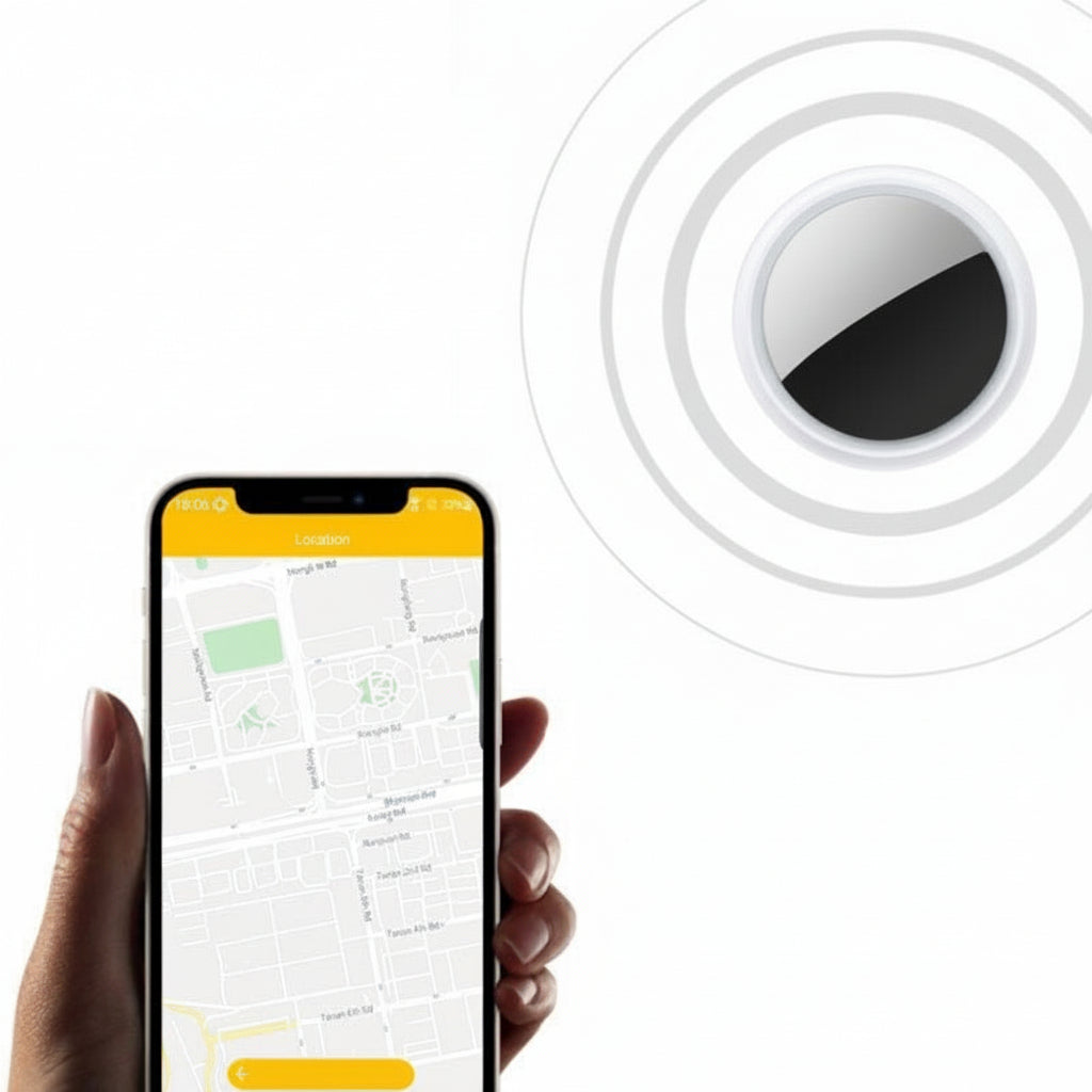 Mini GPS Tracker Bluetooth Location Finder for Keys and Valuables