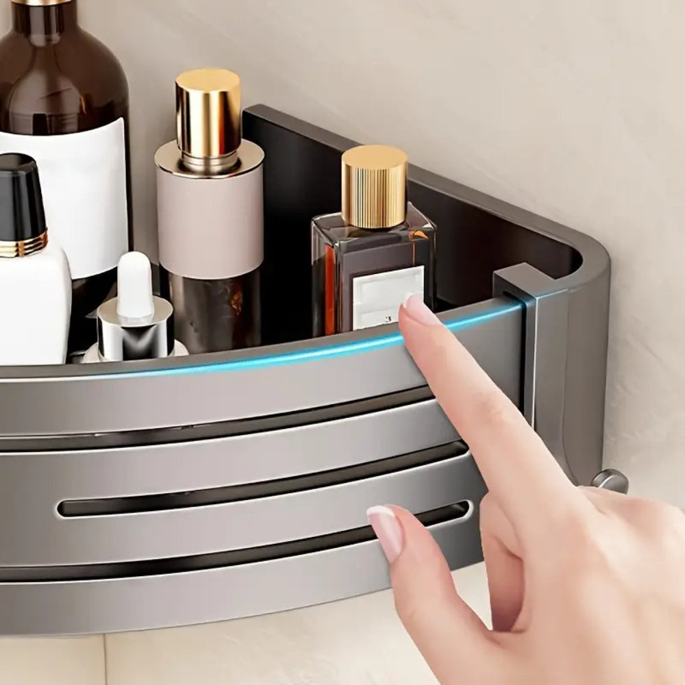 Rust-Resistant Aluminum Corner Shower Caddy