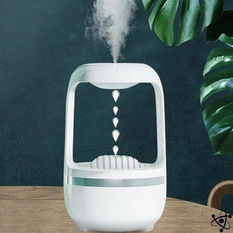 Anti-Gravity LED Lamp with Air Humidifier and Timer